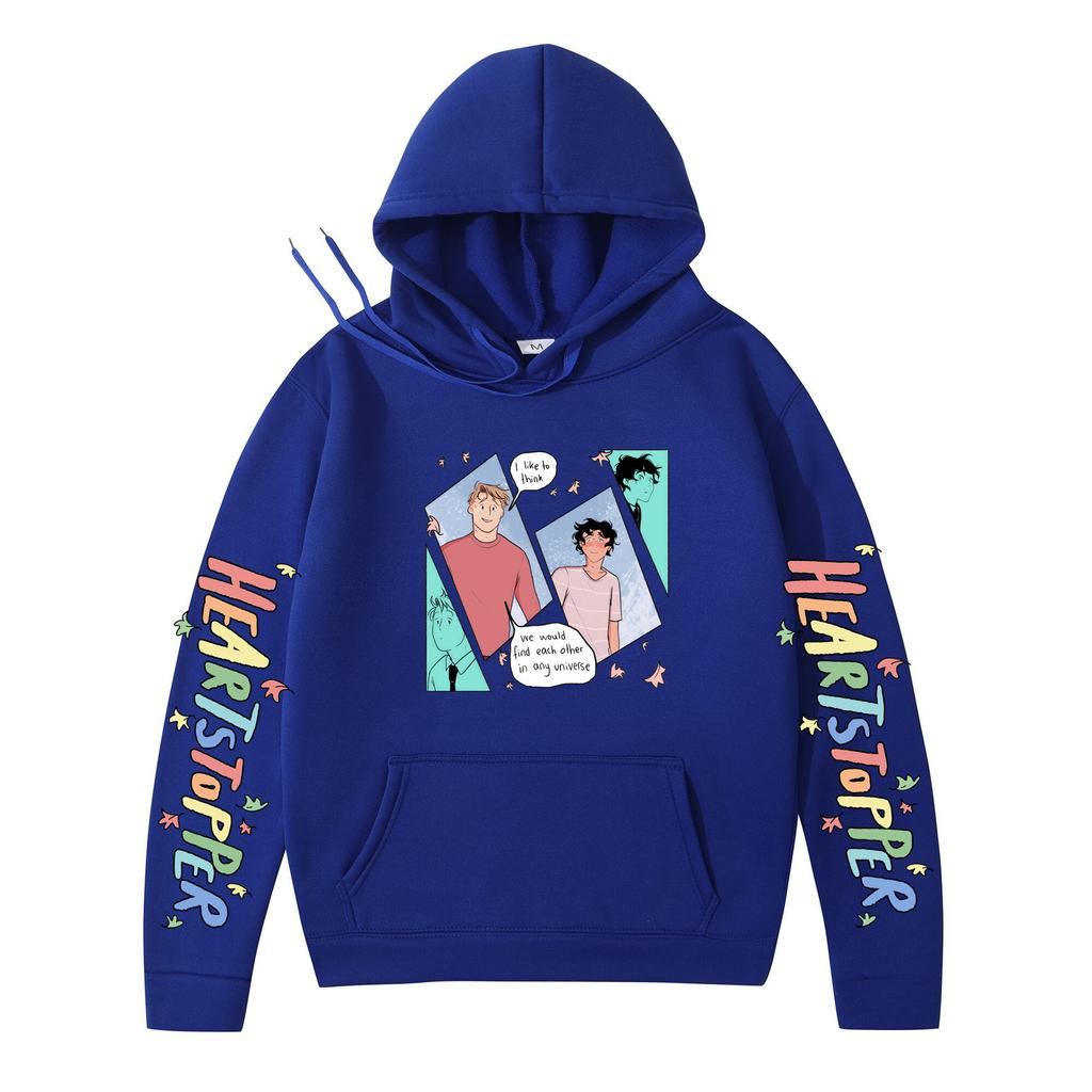 Nick and Charlie Autunm New Printed Men's Hoodie Hoody Y2K Clothes Vintage Fashion Casual Unisex Long Sleeve Pullovers