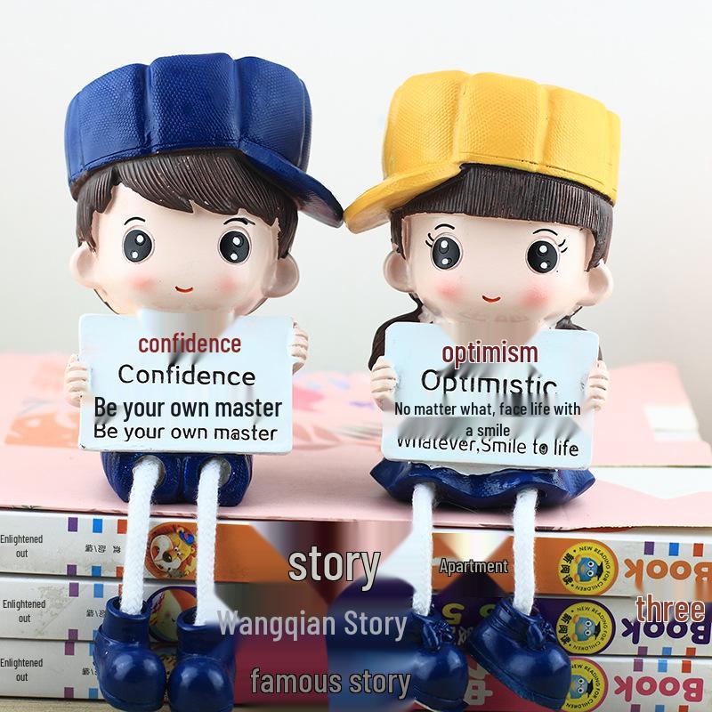 

Вдохновляющая мультяшная пара кукол с болтающимися ногами для домашнего декора