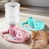 Automatic Cat Water Dispenser Cat Water Feeder Stand Fits Standard Bottles Filter-free Pet