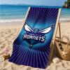 Charlotte-Hornets Logo Beach Towel, Microfiber Beach Towel, Perfect For Pool, Beach, Travel, Home Decor Beach Party Fan gifts