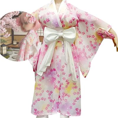 xinXbabe Doll Clothes for 80-100cm Tall Dolls: Kimono-style Outfit for 80cm-100cm 12 Scale Dolls, Yukata Style Doll Clothes Set