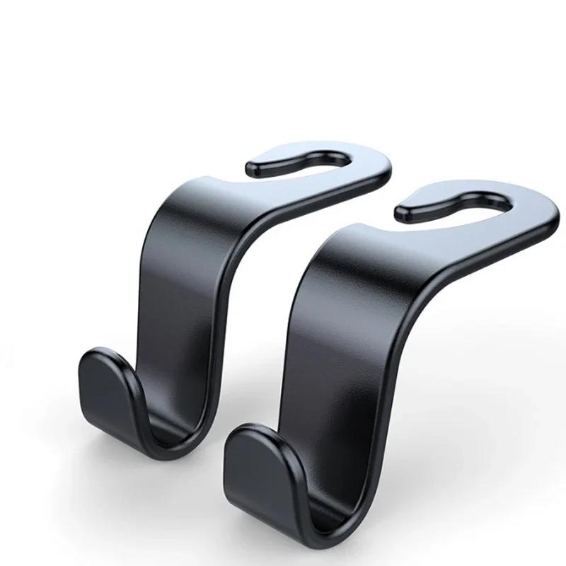Car Seat Hooks Hidden Multifunctional Rear Seat Storage Hooks Easy Installation Strong Load-bearing Car Interior Accessories