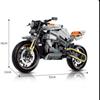 1: 8 586 STK Høyteknologisk klassisk motorsykkel Yamaha byggemodellblokk Autocity Racing Murstein Gutter og barn Leketøy Halloween-gave