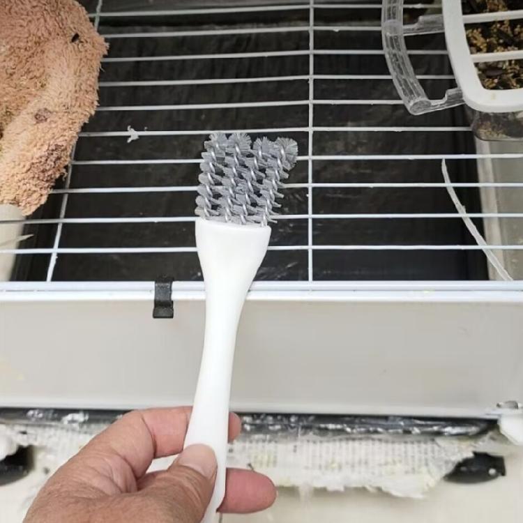 5Pieces Bird Cage Cleaner Kits Stainless Steel Excrement Remover for Parakeets and Small Pet Efficient Cleaning Tools