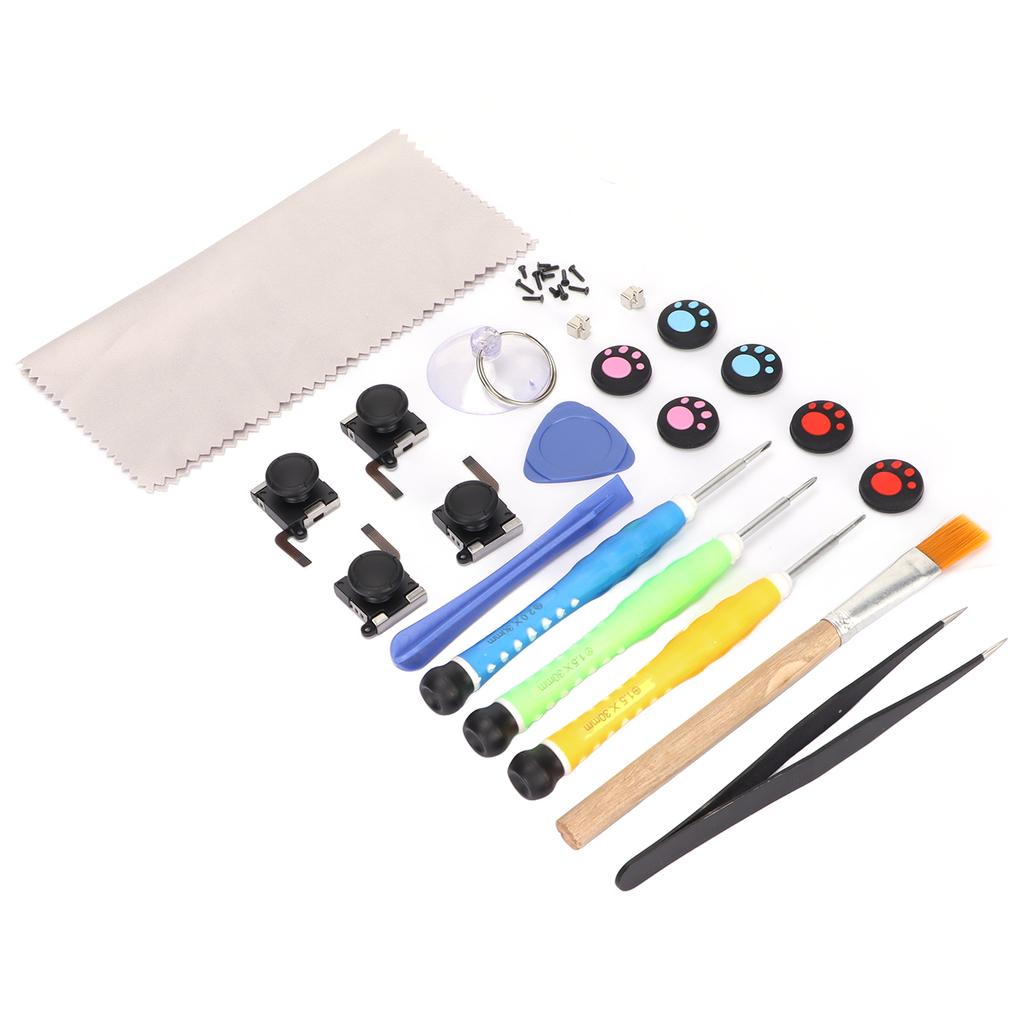 33-in-1 Demontage-Kit Ersatz 3D-Joysticks Controller Reparaturset für Switch-Griff
