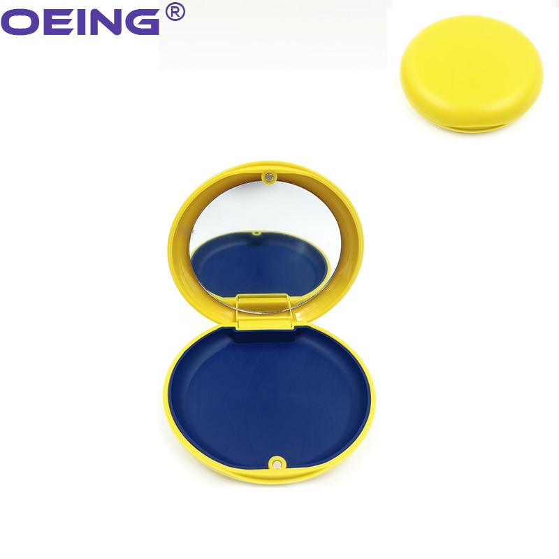 1Pc Orthodontic Case Dental Invisible Braces Retainer Box Mouth Guard Denture Storage Aligner Case Oral Hygiene Braces Organizer