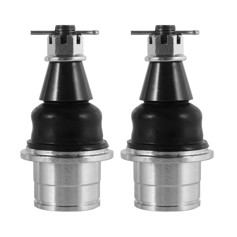 2Pcs Front Lower Forward Knuckle Spindle Balljoint Ball Joint Pair For Nissan 350Z Infiniti G35 Black silver