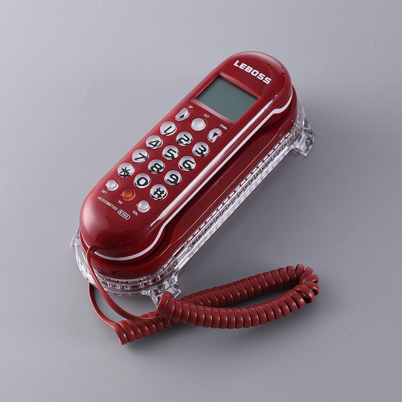 LeBos B365 Compact Wall Phone with Caller ID for Hotel or Office