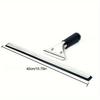 New Design 35-45CM Stainless Steel Squeegee Cleaner Manual Glass Wiper Shower Door Bathroom Window Mirror Desktop Ideal for Home