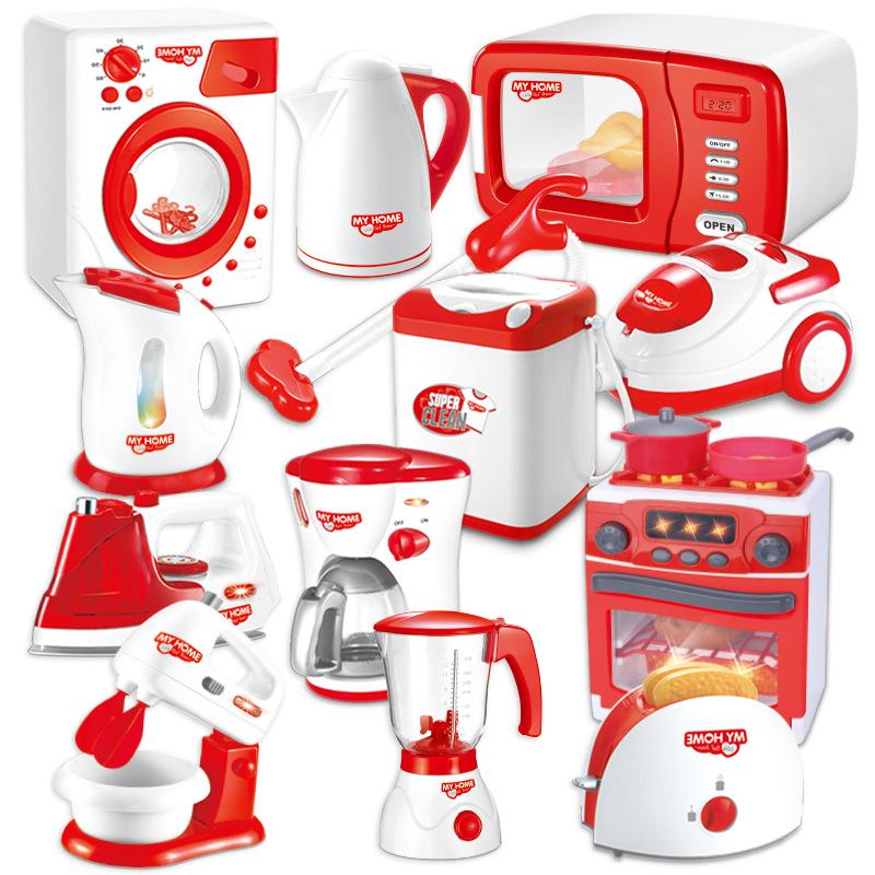 Children’s Smart Kitchen Playset with Electric Home Appliances
