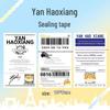 Zhu Zhixin Journal & Shopping List Stickers - Removable & Versatile Decorative Strips