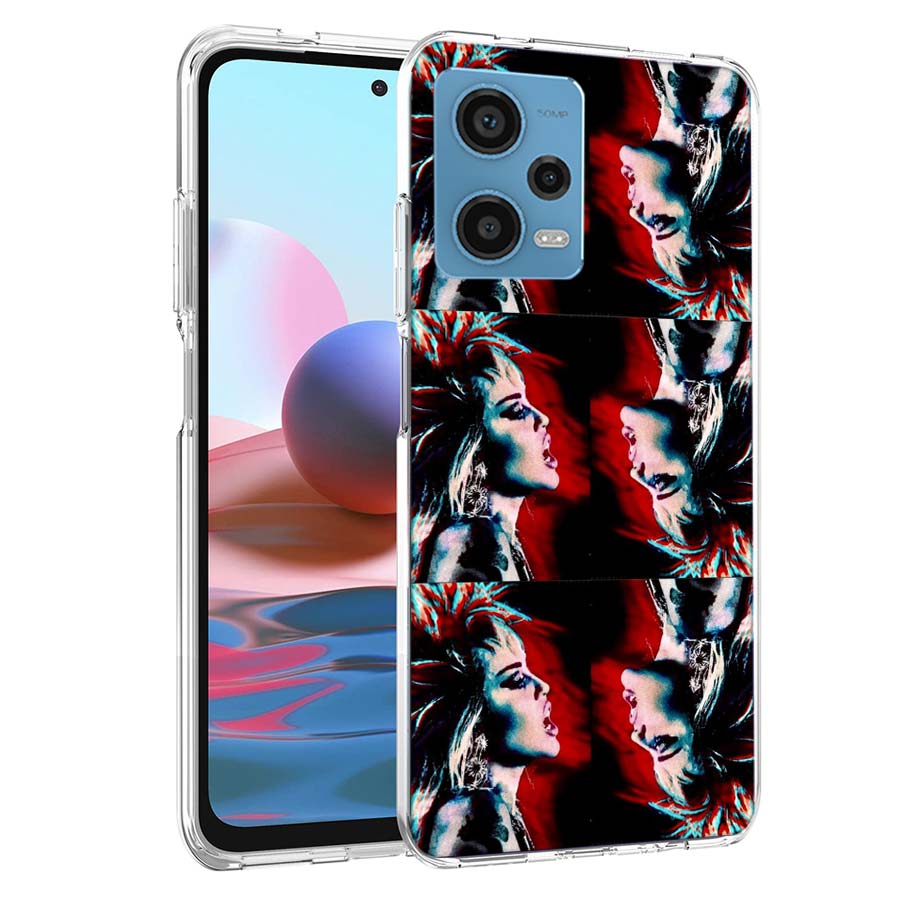 

M-Miley Cyrus Singer Phone Case For Redmi Note 13 12 14 15 Pro Plus 13R 11 11T 11E 11S 10 Pro 10S 9 9S Cover Cell Clear TPU Capa Redmi Note 11T 5G