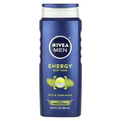 Men, Energy-Duschgel, Minze und Zedernholz, 16,9 fl oz (500 ml)