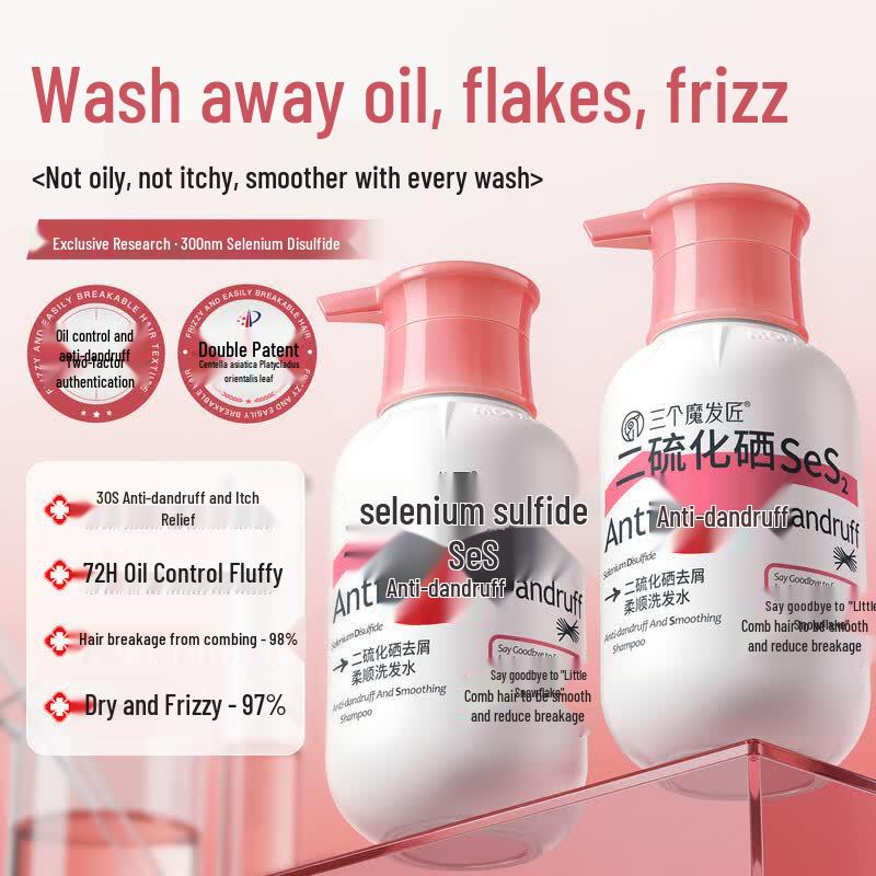 Three Magicians Selenium Disulfide Anti-Dandruff Shampoo