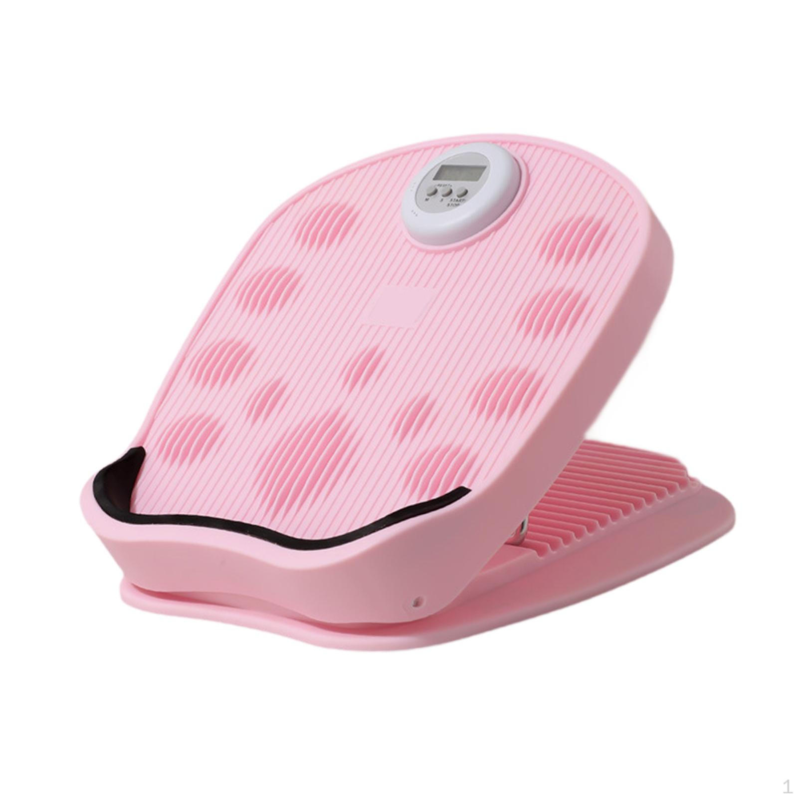 

Регулируемая наклонная платформа для растяжки ног и икр с 16 уровнями розовый