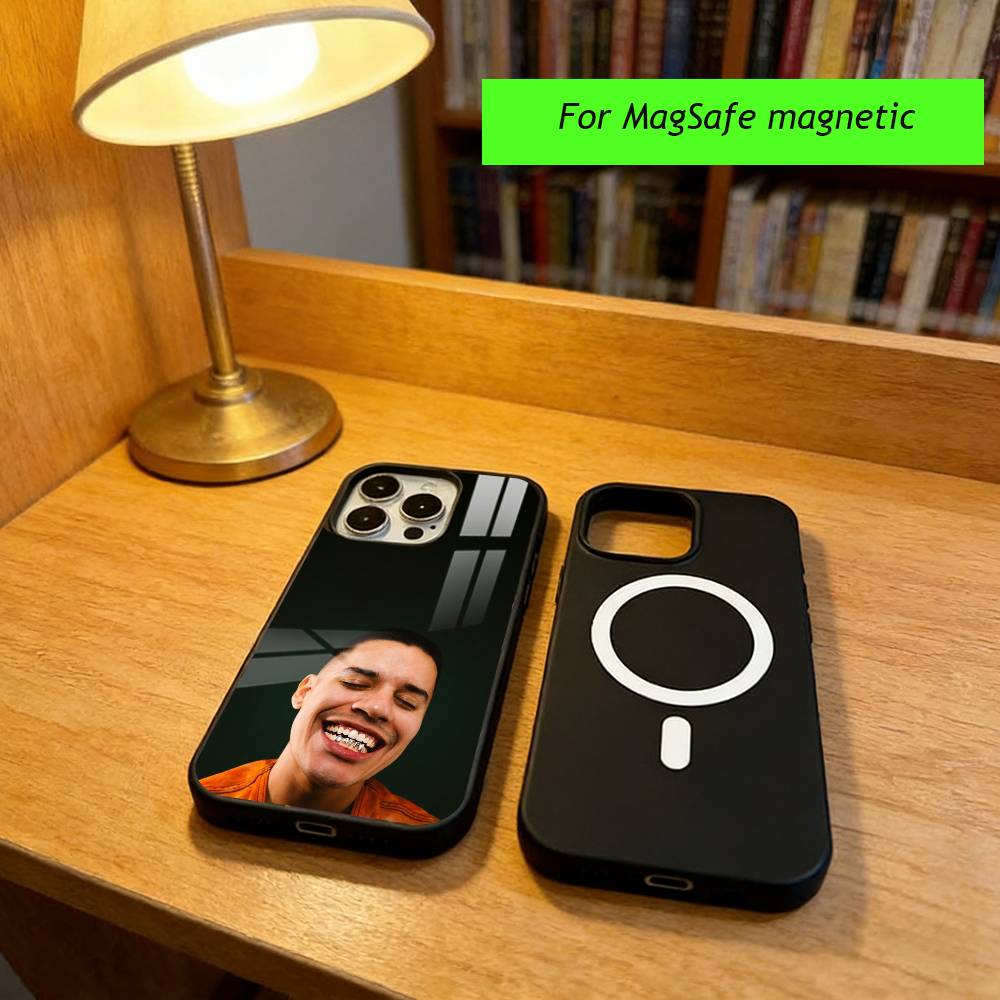 Rapper Nsqk Phone Case For iPhone17,16,15,14,13,12,11 Plus,Pro Magnetic with Magsafe Wireless Charging