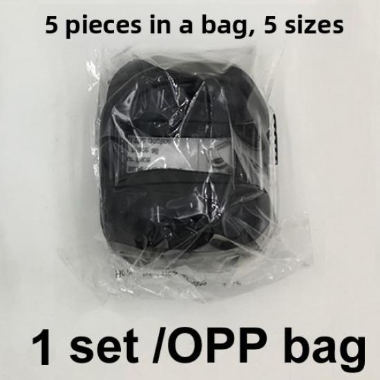 

Шаблон для моделирования бороды 5 шт. Шаблон для моделирования бороды 5 шт. Направляющая для бороды Инструменты для бритья бороды чёрный