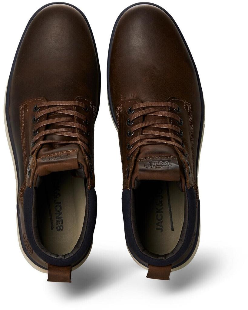 Boots Jack & Jones Leather Boots (12159513) Cognac