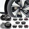 VW 4Pcs 60mm Car Wheel Center Hub Tyre Caps 56mm Rim Cover Sticker Badge Emblem For VW Passat CC Lamando Touran Touareg Tiguan Golf