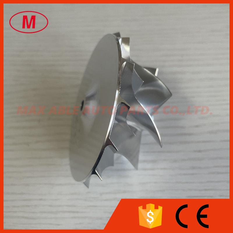 B58 reverse 58.00/76.13mm 7+7 blades LEP style ,high performance turbo milling/aluminum 2618/billet compressor wheel