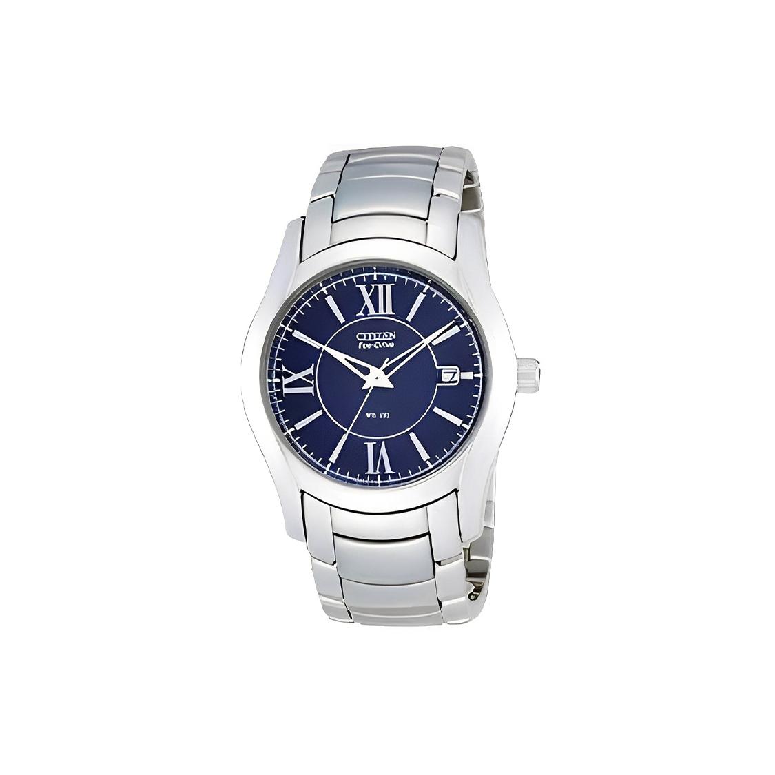 

CITIZEN Ecology Drive Collection Light Powered Quartz Movement Stainless Steel Watchband Watch EW0620-61L Blue Dial