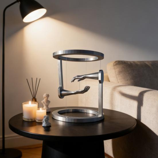 Druk 3D Ornament Ramię Przeciwgrawitacyjne Zawieszenie Antygrawitacyjne Figurka Statua Dekoracja Domowego Biura Półki Biurka