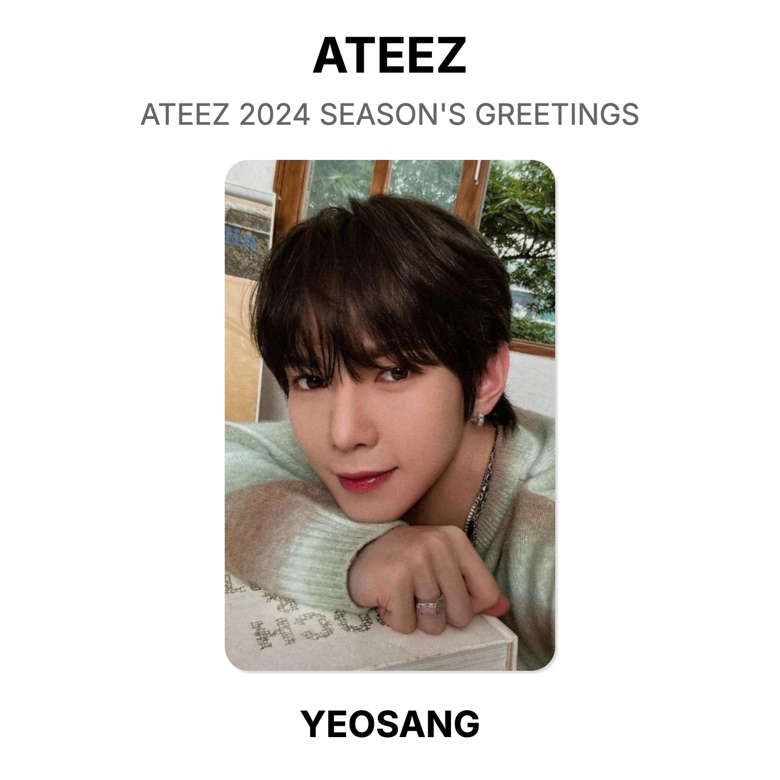 ATEEZ ATEEZ 2024 SEASON S GREETINGS Official Photocard YEOSANG