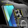 Shockproof Magnetic Case for Redmi Note 13 Pro 5G 4G  Slide Camera Lens Ring Stand Protect Cover for Redmi Note 13 Pro Plus Case