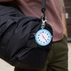 Portable Anti Shock Digital Keychain Timepiece For Outdoor Enthusiasts Seniors Traveler Lightweight Wearable Accessory