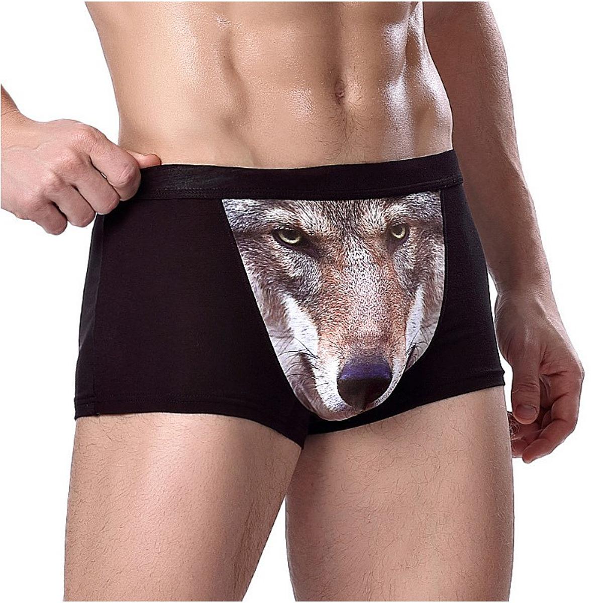 

Новые мужские бесшовные трусы-боксеры из бамбука: Дышащий, удобный, антибактериальный, с мультяшным принтом». XXL