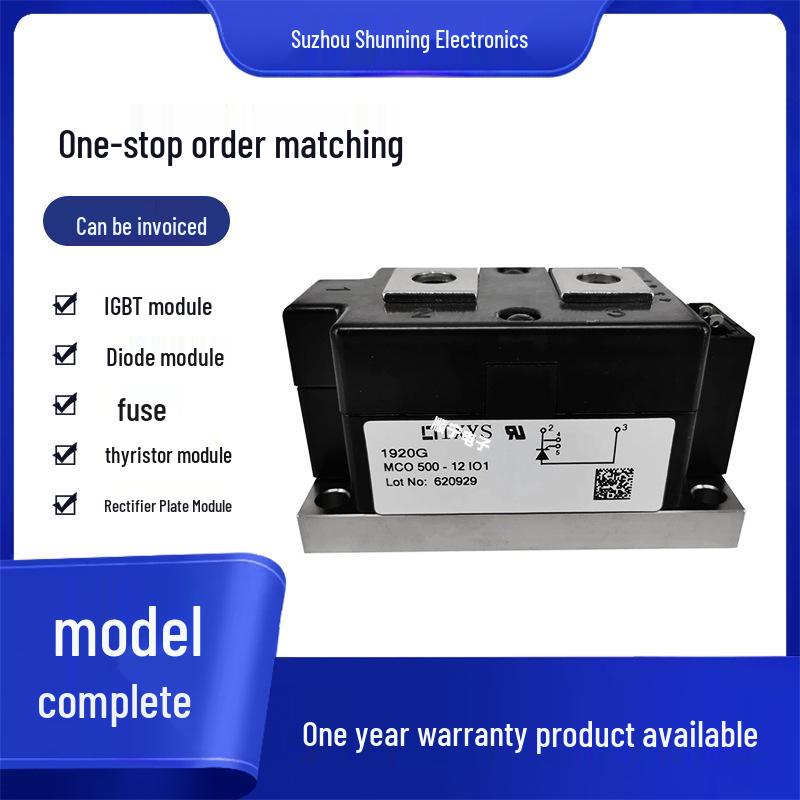 MCO600-18N1 Thyristor Module - Electronic Component, All Models, Fast Shipping