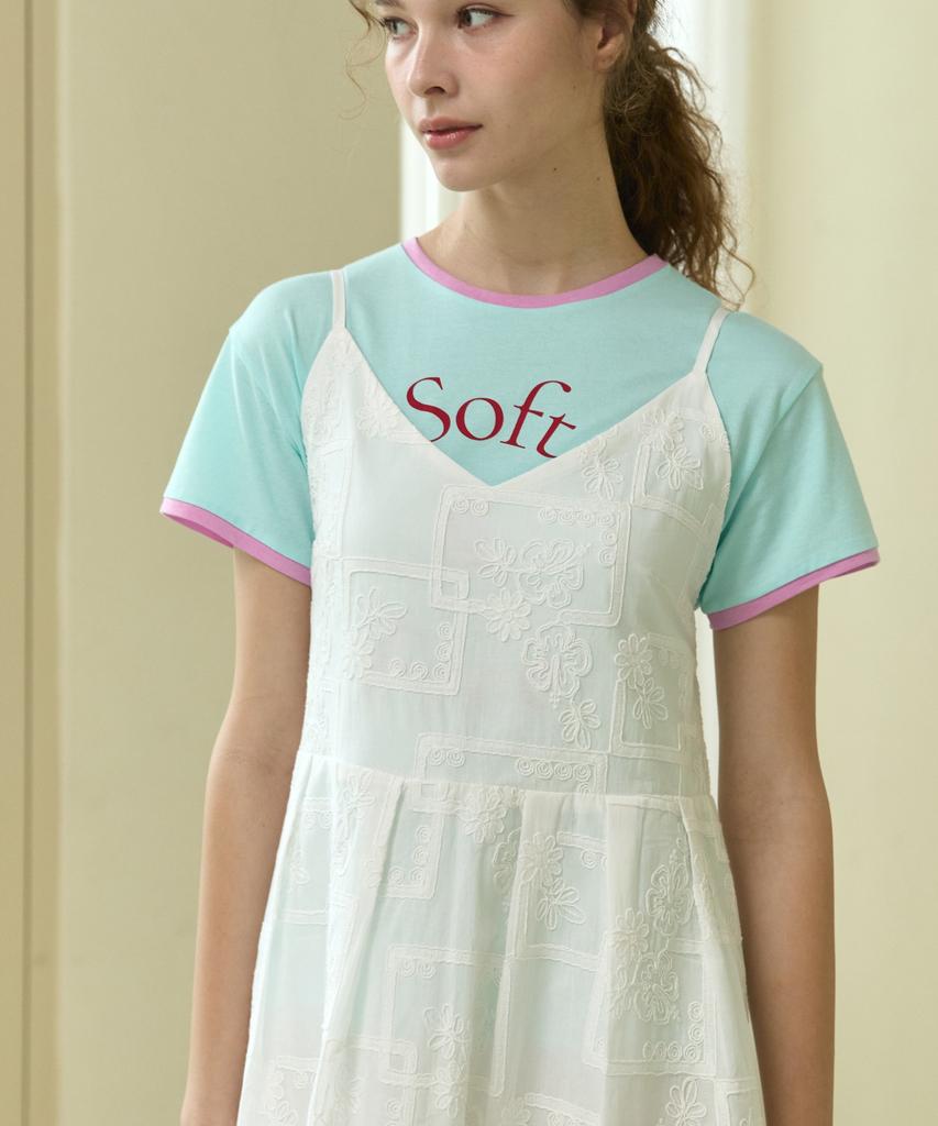 WIOE Masha Cotton Sleeveless Dress_White