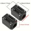 Engine Guard Protector, Material, Durable, with Buffer, for Off-road Motorcycles, 22mm/25mm/28mm Bumper Siz