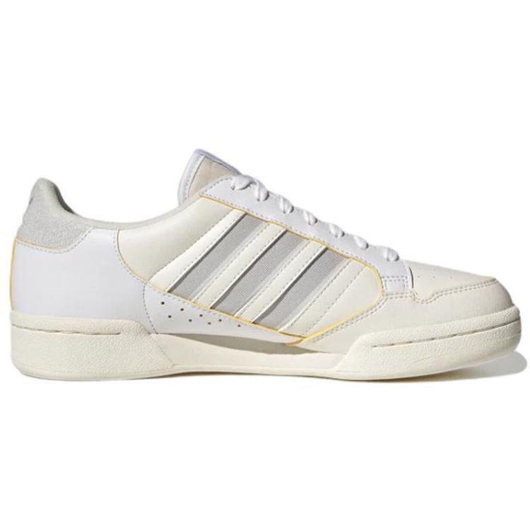 Adidas Continental 80 Stripes Cloud White Grey One Off White (Womens) Unisex Sneakers GY4662