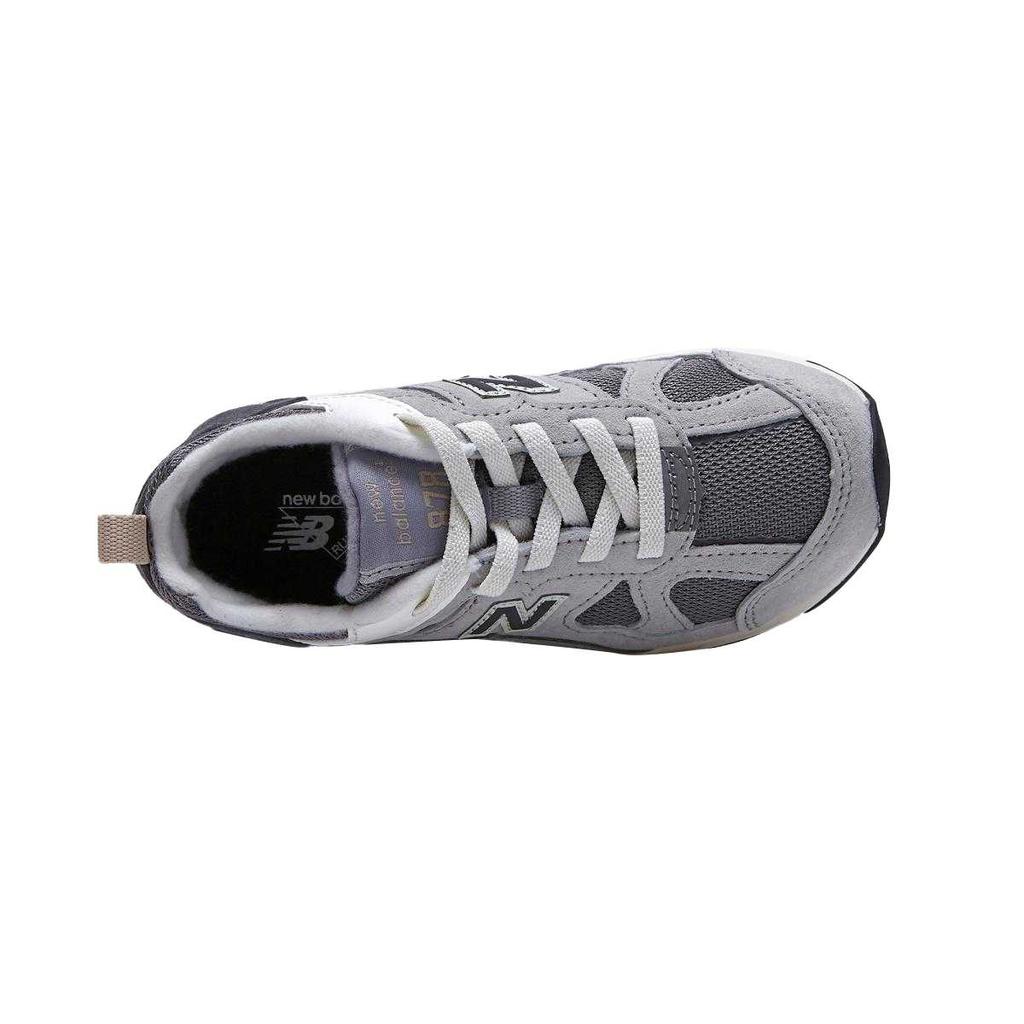 New Balance NB 878 Synthetic Leather Mesh Classic Lace-Up Round Toe Low-Top Running Shoes Kids Sneakers PV878GG1