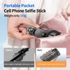 A Stable, Portable, Retractable, Bluetooth, And Handheld Magnetic Selfie Stick With A Four-corner Stand