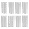 Twisted Rod Resins Molds Handmade Candle Molds DIY 3D Cylinder Silicone Mould