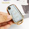 Shell Fob 3 Buttons Holder Car Key Case Cover For Roewe Rx5 Mg Mg3 Mg5 Mg6 Mg7 Zs Gt Gs 350 360 750 Tpu Protector Accessories