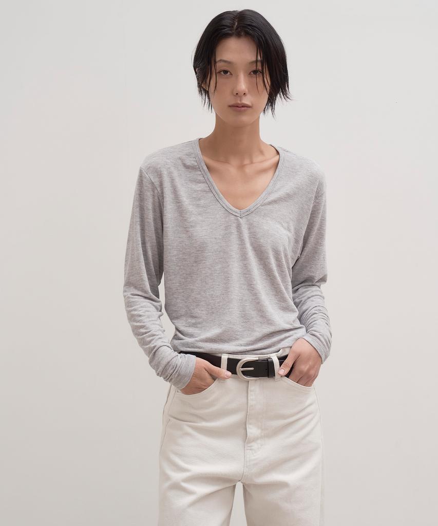 Wenio V-Neck Long Sleeve_5Color