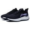 New LiNing YueYing Element Durable Breathable Low Top Running Shoes Women's Black ARHT006-1