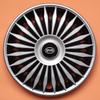 Compatible Wheel Hub Cap for BYD F0, F3, F3R, FO, G3, E2, L3, M6, S6 - Iron/Steel Wheel Cover