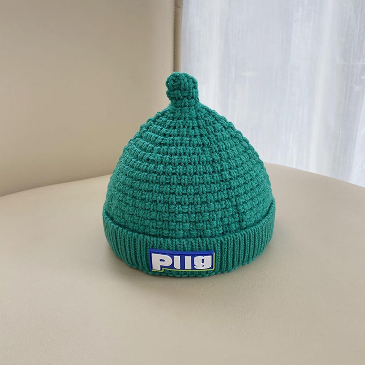 

New Autumn and Winter Baby Ear Protection Hat, Warm and Cold Proof Hat, Comfortable Baby Double Ball Soft and Sticky Toe Cap