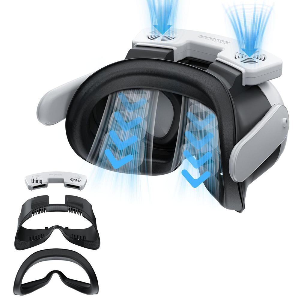 Meta Quest 3 S Ventilation Cooling Fan Ice Silk Anti-Fog & Anti-Stuffy сменная маска
