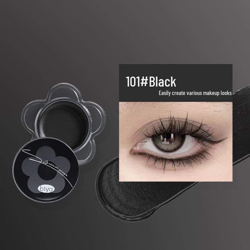 

Biya Waterproof Long-lasting Eyeliner & Brow Pencil - Smudge-Proof, Sweatproof, Smoky Dark Style чорний