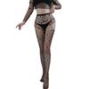 Sexy lingerie women's sexy empty pantyhose mesh stockings stockings open free