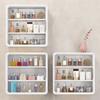 Multi-Layer Wall Mounted Display Rack Large Capacity Bathroom Organizer  Cosmetic Display