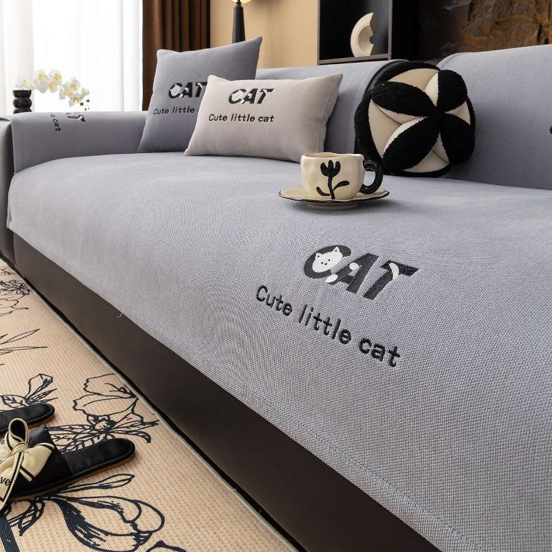 Chenier all-season sofa cushion non-slip and anti-cat scratch sofa cover cover. 45x45cm Pillowcase