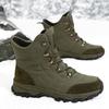 TUINANLE Men Winter Snow Boots Large Size Breathable High-Top Outdoor Hiking Boots