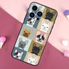 Funny Boston Terrier Dog Phone Case For iPhone 17 Pro Max 17 Air 16E 13 12 Mini 15 14 Plus 11 16 Pro Max Back Cover