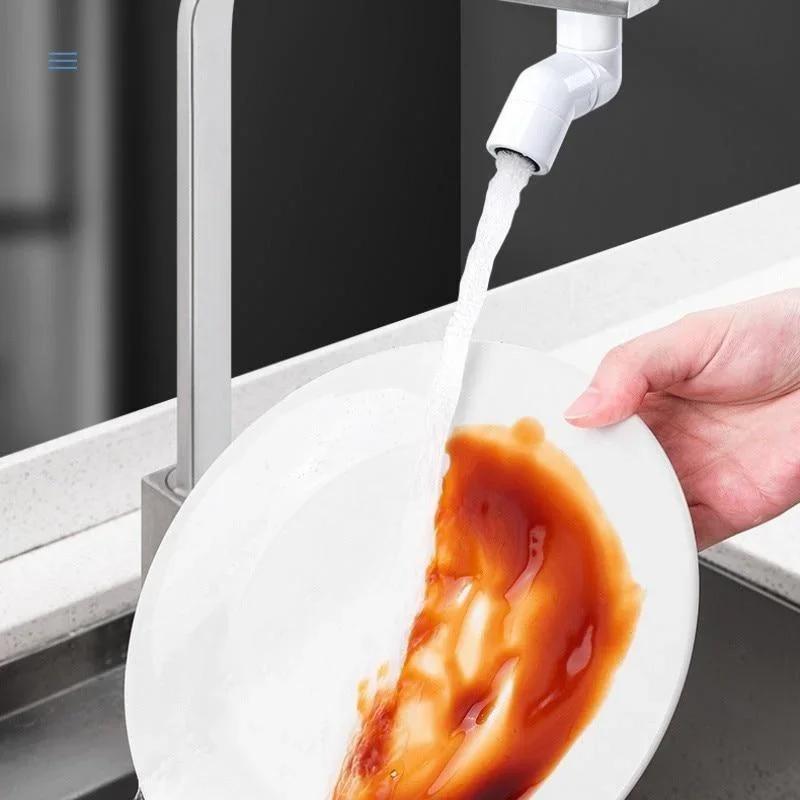 Domácí Pohodlný Kreativní Prodloužení Baterie Kuchyňská Koupelnová Baterie Otočné Prodloužení Rozprašovač Konektor Adaptér Baterie